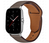 20mm/22mm Leather band For Amazfit GTS/4/2/2e/GTS2 Mini/GTR 3/Pro/47mm/GTR2/2e/stratos 2 Sport Watch Bracelet Amazfit bip strap