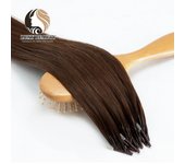 8D Micro Bead Hair Extensions Human Hair Nano Ring Invisible Mini Silicon Beads Black Brown Blonde Microlink Hair Extensions