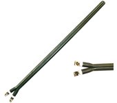 GOLDMAN SERVICE Resistencia Termo Eléctrico 1000W Pinza Monoblock Recambio Compatible Grandes Marcas Largo 410mm