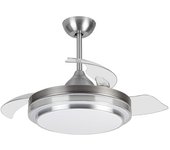 Orbegozo CP 110105 - Ventilador de techo, 6 velocidades , 35 W, Inox