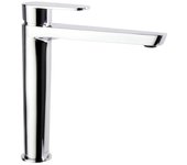 Ramon Soler Grifo de Lavabo Monomando Alto Cromado con Sistema S2 de Ahorro de Agua Serie Alexia