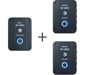 M-VAVE WP-9 Wireless Monitor System 2.4GHz Earphone System Rechargeable Transmitter Receiver Stereo Mono with Mute Function