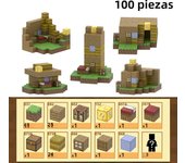 My World DIY Magnetic Building Blocks Montessori Children Designer Constructor Toys 3D Pixel Bricks Set Christmas Gifts For Kids