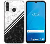 Funda Silicona para Gigaset GS3 diseño Mármol 01 Dibujos