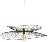 Lámpara de Techo Atmosphera Alara 40W Negro (Ø 69,5 x 17,5 cm)