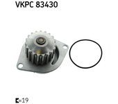 Bomba de agua, refrigeración del motor VKPC 83430 SKF