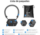 TELESIN Magnetic Camera Neck Holder Mount Hanging Bracket Quick Release for GoPro 12 11 10  Action 4 insta360 X3 Action Cameras