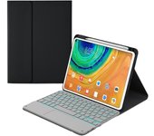Touchpad Backlit Keyboard for Xiaomi Pad 6 Keyboard Mi Pad 6 Pro Keyboard Case 11 inch Fabric with Pen Holder Cover