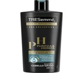 TRESemmé Champú Hidrata & Purifica para pelo graso con Ácido Hialurónico y Arcilla Blanca, limpia e hidrata 685ml