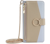 Redmi Note 13 Pro Crossbody Phone Case for Xiaomi Redmi Note 13 13R Pro Plus 13C 5G Poco X6 M6 Pro Wallet Case with Metal Chain