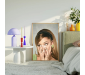 Pop Singer Ariana Grande Vintage Posters Sticky Retro Kraft Paper Sticker DIY Room Bar Cafe Kawaii Room Decor