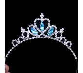 StoneFans Rhinestone Tiara Princess Headband for Girls Birthday Accessories Bridal Crystal Crown Tiara Wedding Hair Jewelry
