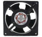 High-temperature Axial Fan For Fireplace - Insertable, Metal Blades, Silent, Universal (120 X 120 X 38mm)