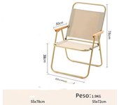 Folding beach chairs with armrests, camping chairs, sturdy structures, waterproof canvas seats, striped prints, perfect for