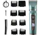 Electric Hair Clippers for Men Quiet LED Display Cordless Rechargeable Hair Trimmers Set