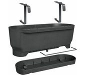 Maceta Elho Greenville 21,2 x 52 x 19,4 cm Negro Ø 52 cm