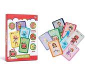 COCOMELON - Juegos de cartas  - 36 Cartas de juego - Memoria y Coordinación para Niños y Niñas - Aprendizaje - Mayores de 18 meses - RMS