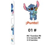 Lilo & Stitch Strap for Xiaomi Mi Band 7 bracelet Sport silicone watch wristband Miband wriststrap For Xiaomi mi band 3 4 5 6 7
