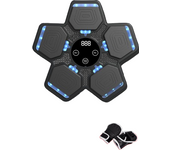 SOMY Máquina de Boxeo De Música inteligente Bluetooth 2024: Entrenador electrónico montado en la pared para adultos y niños - Equipo de perforación Interactive para partidos en casa - Ideal para niños