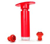 Crc Bomba de Vacío para Vino con 2 Tapones de Vacío I VACUS - Extrae el Aire y Conserva las Cualidades del Vino