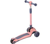 Patinete infantil LED plegable de 3 ruedas con altura ajustable para niños de 2 a 8 años con música