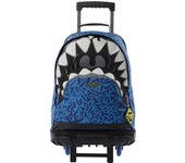 Totto Mochila infantil ruedas Sharky -Dimensiones:33 x 47.5 x 16 cm-Material: poliester