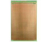 Velleman Placa Eurocard 2 Agujeros 100x160mm FR4 Verde Cobre Epoxi Resistente