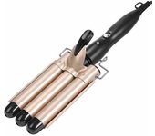 Quick Heating Ceramic 2 Temperature Controlled Curling iron Portable PTC heating 5 buckets of wave curling iron