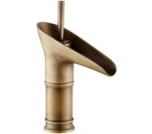 Grifo Baño Antiguo Bronce Cascada