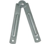 BISAGRA CABALLETE 107X15 Zincado  AMIG