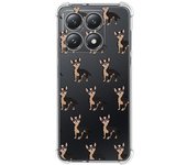Tumundosmartphone Funda Silicona Antigolpes para Xiaomi 14T 5G diseño Perros 11 Dibujos