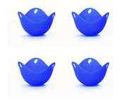 4pcs Silicone Egg Poachers Cups Egg Boiler Mold Cup for Microwave Air Fryer Stovetop Eggs Steaming Egg Maker Kitchen Gadgets