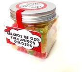 Bote con chuches gominolas Abrazos de oso para amigos golosos Antracita Raíz Regalos Regalos de Amistad Inicio Botes Dulces   Antracita