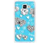 Tumundosmartphone Funda Gel Tpu para Samsung Galaxy A3 (2016) Diseño Mariposas Dibujos