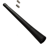 AUTOZOCO Varilla de Antena para autoradio Universal 18 cm Negro