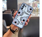 Phone Pouch Anti-dust Phone Case For OPPO Reno6 Pro Durable Mobile Case Fashion Design Cartoon Shockproof TPU Protective