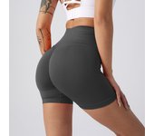 Pantalones cortos de YOGA PARA EL CONTROL DE Barriga, fruncidos