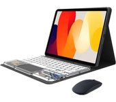 Case for Xiaomi Mi Pad 5 Mi Pad 5 Pro 11'' Keyboard Case Transparent Clear Backlit Keyboard for Xiaomi Pad 5 Pro Spanish Teclado