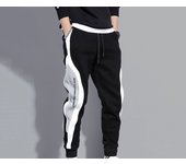 Pantalones de chándal Pantalones de chándal sueltos negros y grises Pantalones casuales para hombres