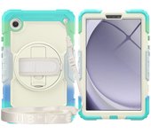For Samsung Galaxy Tab A9 8.7 inch 2023 with Screen Protector & Shoulder Strap Hand Strap Stand Case