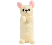 Cartoon Plush Pencil Case Kawaii Plush Dog Puppy School office supplies Pencil Bags For Kids Stationery Pencil Box