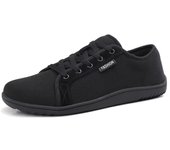 Zapatillas de senderismo planas para mujer,resistentes al desgaste,comodidad informal,minimalistas de color sólido con cordones,puntera ancha