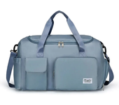 Bolso multifuncional para deportes al aire libre, bolsa de viaje, almacenamiento de gran capacidad, separación seca y húmeda, na