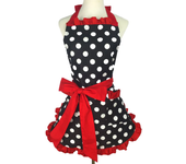 Lovely Apron Cute Princess Apron kitchen Cooking Oilproof Aprons for Women Girls