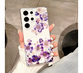 Luxury Fashion Colorful Flowers Phone Case for Samsung S25 edge S25 Plus S24 FE S23 FE S22 Ultra High Quality Back Cover for s24 Plus s23 Plus S22 Plus S25 Ultra