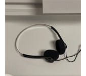 Fashion Over Ear Underwire Headphone Vintage Wired Retro Feelings Headphone 3.5mm 80s 90s Photo Props