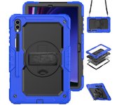 Funda a prueba de golpes para Samsung Galaxy Tab S9, S8, S7 Plus, FE 12,4, 11 pulgadas, A8 10,5, X200, S6 Lite 10,4, A7 tableta
