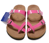 Sandalias Mayari de marca de diseñador de lujo para mujer, chanclas de playa de piel de vaca, suela suave con hebillas, anillo para el dedo del pie, zapatillas de verano para hombre con caja