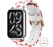 Applicable to Printing  Mi Band Pro MiBand 8 Replacement Silicone Bracelet for Smart Watch Strap Redmi watch 4
