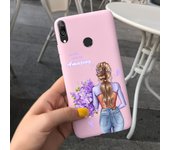 For Huawei Y7 2019 Case DUB-LX1 6.26 inch Luxury Silicone TPU Phone Protection Back Cover For Huawei Y 7 HuaweiY7 2019 Bumper